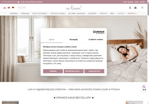 So linen! Monika Różańska Nina Wojciechowska s.c.